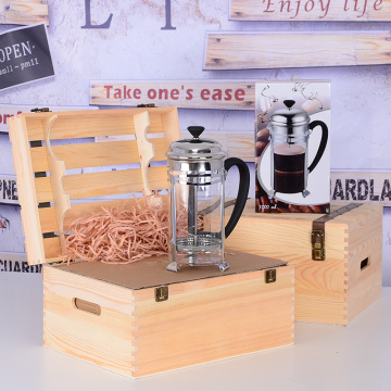 stainless steel borosilicate glass coffee press maker 2015