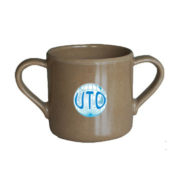 Rice Hull Cellulose Children Double Handles Mug