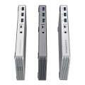 Thunderbolt Docking Station med Dual Bay SSD -kapsling