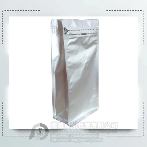 Resealable Plastic Coffee Packaging Bag