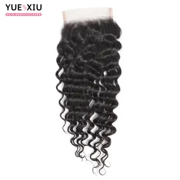 Lace Frontal Deep Wave Wholesale Raw Indian Human Hair Transparent Swiss Lace Frontal
