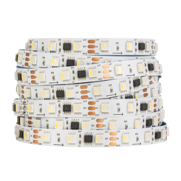 12V/24V WS2814 Addressable LED Strip Lights - RGBWW RGBCW Pixels