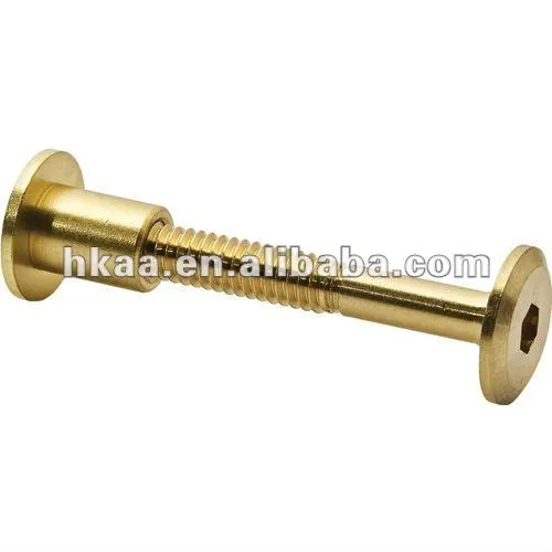 Alibaba China hot selling high quality brass male female screw fasteners