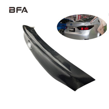 Tylna skrzynka na tylne skrzynkę z włókna węglowego Spoiler Lexus ES 2013-2017 ES250 300H 350