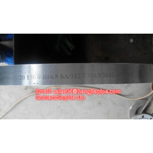 stainless steel ANSI B16.5 150 # ditempa WN flange