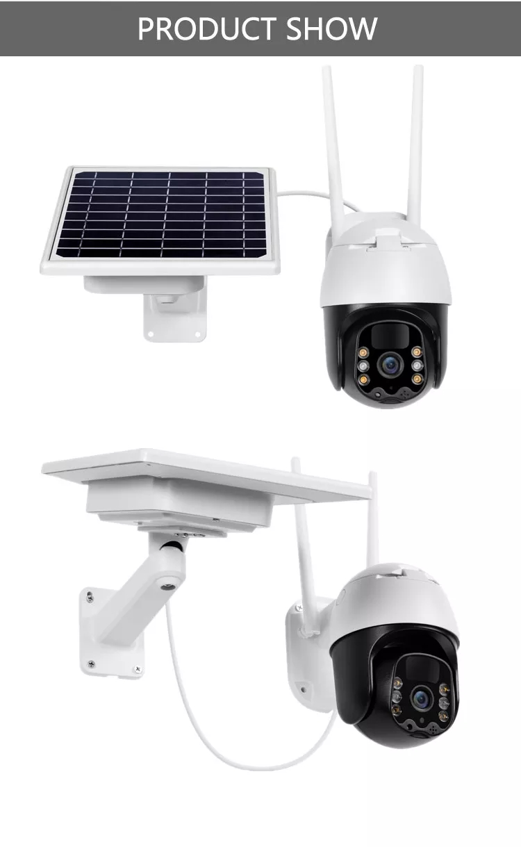 كاميرا CCTV الطاقة الشمسية منخفضة استهلاك الطاقة