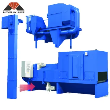 MAYFLAY Steel Plate Surface Automatic Pre-Treatment Roller Shot Blasting Machine
