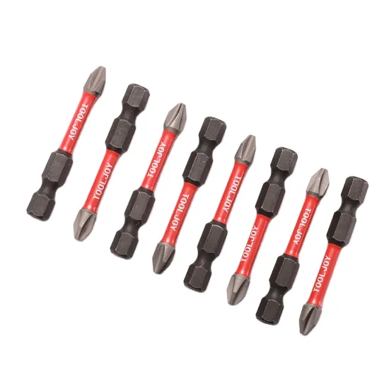 TOOLJOY Factory PH2 Impact Bits: Magnetic Screwdriver Bits for Drill Accessories