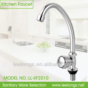 LL-KF2010 Zinc alloy kitchen water tap with metal pipe