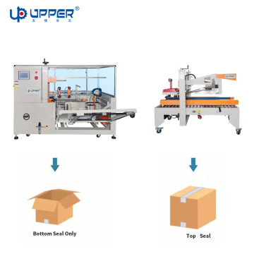 เครื่องบรรจุกล่องและการปิดผนึกที่กำหนดเองพร้อมกับ ERECTOR CARTON AUTOMATION