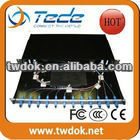 24 port Optic Fiber Patch Panel,fiber optic Socket patch Panel,19" standard/Fiber patch panel