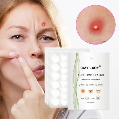 OEM Private Label Hydrocolloid Acne Patches - Instant Acne Coverage