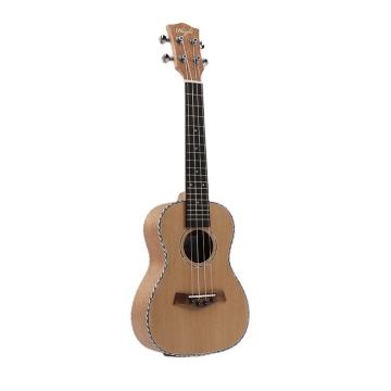 Laminated Mahogany Wood Ukulele - Concert Size 23 Inch Small Guitar