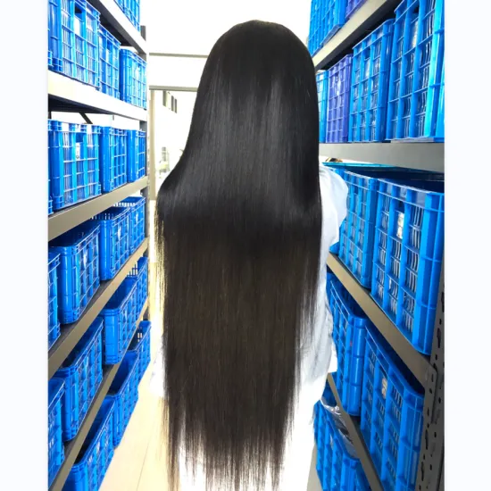 Wholesale brazilian human hair lace front wig afro wigs unprocessed silky straight lace front wig