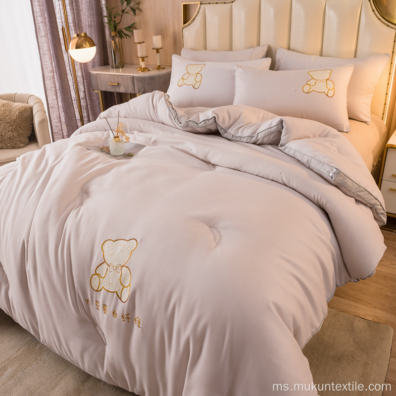 Bayi berlian menyeterika mewah microfiber mengisi duvet comforter