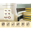 Sponge foam sealing strips for doors and windows