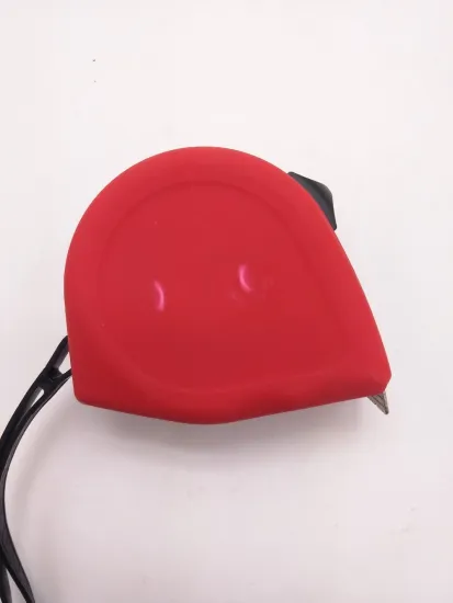Red double-brake tape measure