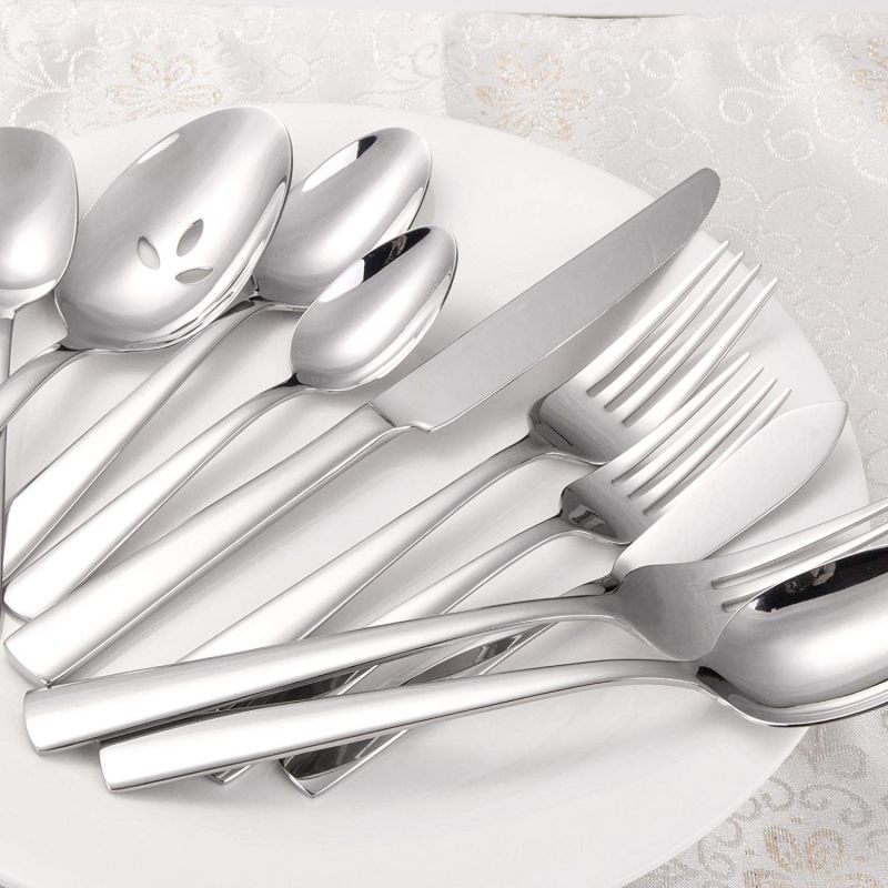 45-Piece Silverware Set Flatware Cutlery Set Service for 8