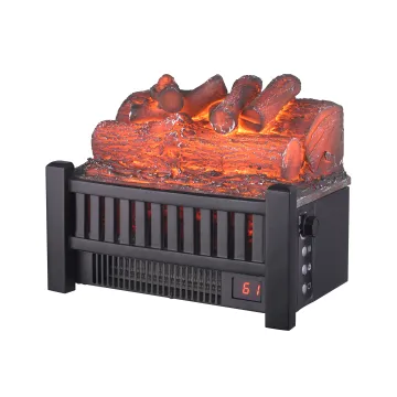 Konwin FP200R Electric Fireplace Stove Heater with Remote Control and Realistic Flame Effect