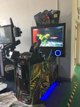 42inch SWARM 3D video arcade shooting game