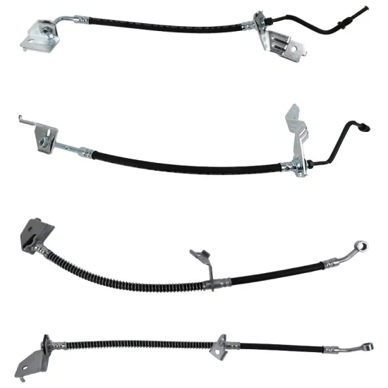 Korean Auto Parts: High-Quality Brake Line Hoses Compatible with Hyundai and Kia Front and Rear Brakes