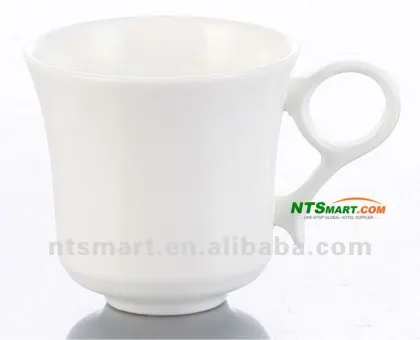 Porcelain Tea/Coffee Cup,Customized Logos/Shapes and OEM/ODM Orders are Welcome