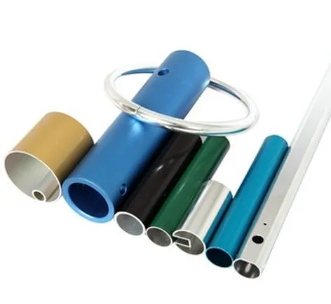 Powder Coated , Anodized Aluminum Tube / Aluminum Round Tubing With Cnc Machining