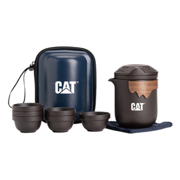 Ensemble de tasses à thé en céramique de la série de chats - cadeau gastronomique
