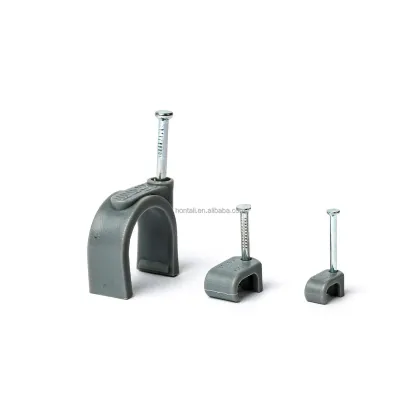 Guaranteed Quality 10mm White Wire Clips - Cable Fasteners & Circle Clips