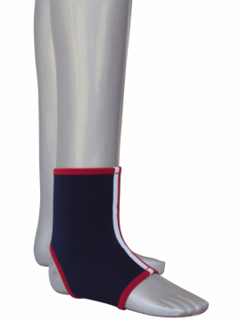 Qh-0051 Colorful Strip Neoprene Ankle Support