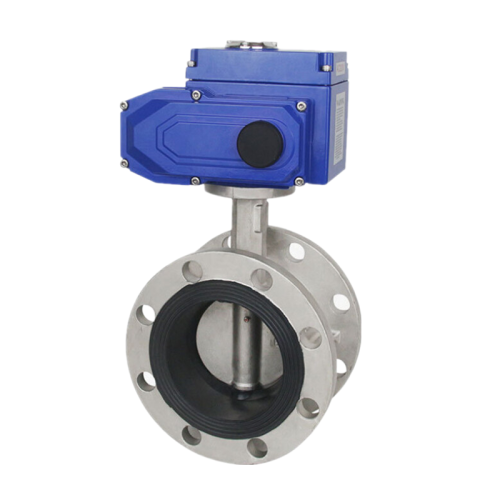 DN50-DN600 Electric butterfly valve with metal seal