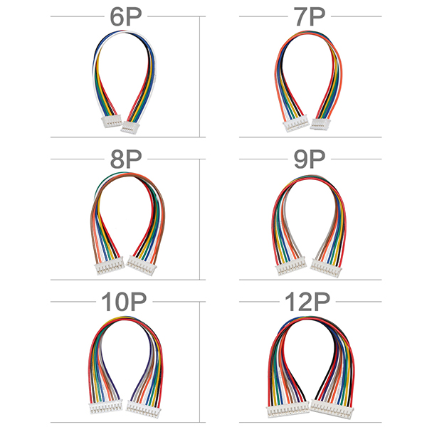 6p 12p draad aan boordconnector