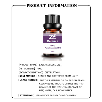 High Purity Balance Blend Essential Oil Aromatherapy
