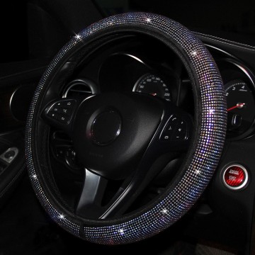 Cute Bling Car Steering Wheel Cover for Women & Girls with Sparkly Diamonds - Hot Sale