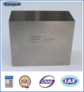 Titanium blok met hoge dichtheid te koop