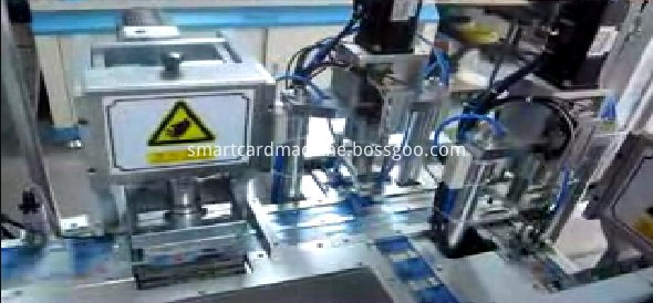 Three Stations SIM Card Punching Machine