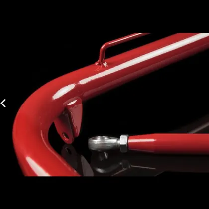 Black Matte Powder Coated Seat Belt Harness Bar