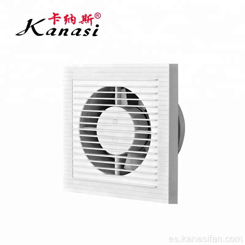 Ventilador de escape montado en la pared con ventana de 4 12 pulgadas