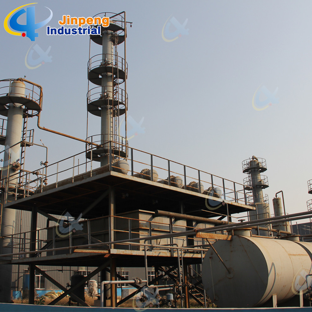 Engine Oil Refinery Continuous Rubber Oil Recycling Machine