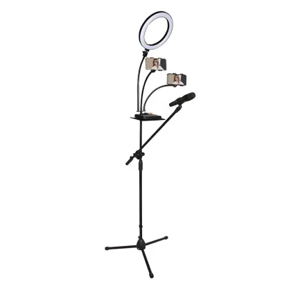 Live Broadcast Sound Card Tray Holder Microphone Stand Clip