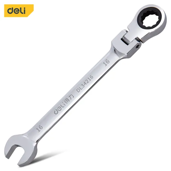 Deli DL34216 hand tools multifunctional ratchet wrenches 16mm