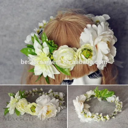 Roses Flower Headband Crowns
