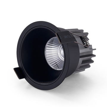 Narrow Black 15W Ceiling Spotlight for Living Room