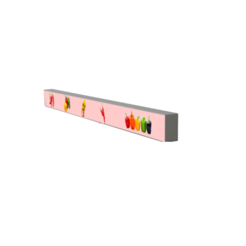 P1.2 Indoor Header Edge Retail Shelf Screen Display