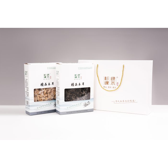 קופסת מתנה בשחור לבן