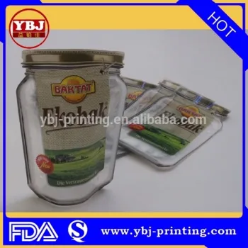 Most popular 16oz Flat Bottom plastic zipper bag