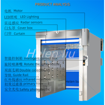 purification equipment Cargo shower room