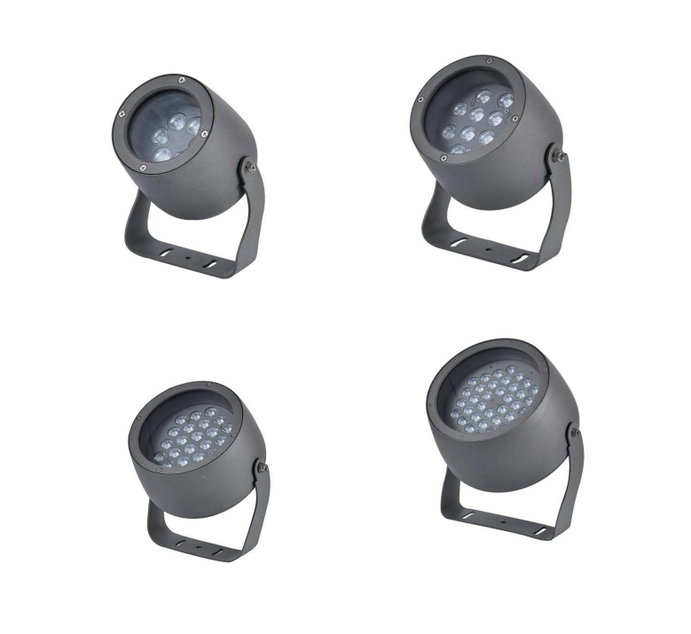 Waterproof LED flood light for the open air