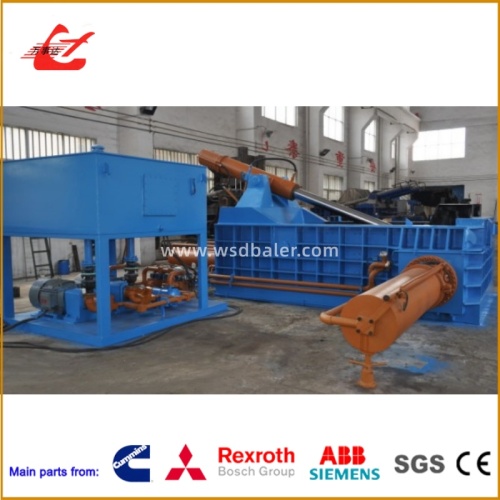 Enfardadeira de sucata hidráulica para reciclagem