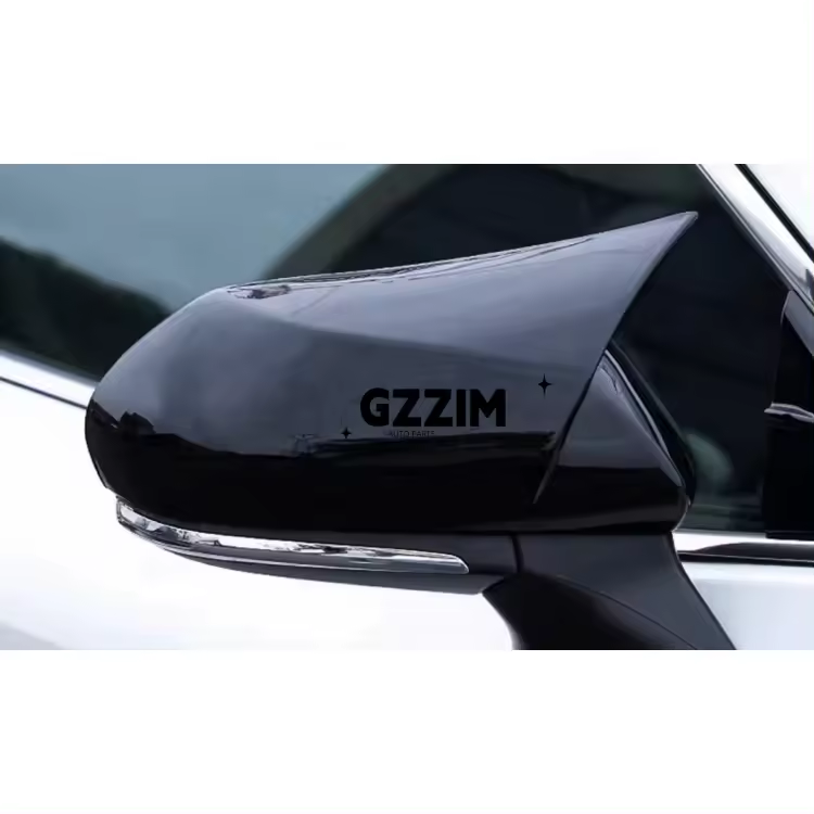 Camry 2024 9th Bright Black Pasting Mirror Cover (2)
